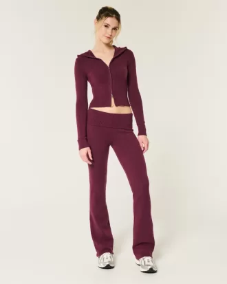 Gilly Hicks Cozy Sweater-Knit Foldover Waist Boot Pants,Gilly Hicks Cozy Sweater-Knit Foldover Waist Boot Pants Gilly Hicks Cozy Sweater-Knit Foldover Waist Boot Pants,Gilly Hicks Cozy Sweater-Knit Foldover Waist Boot Pants