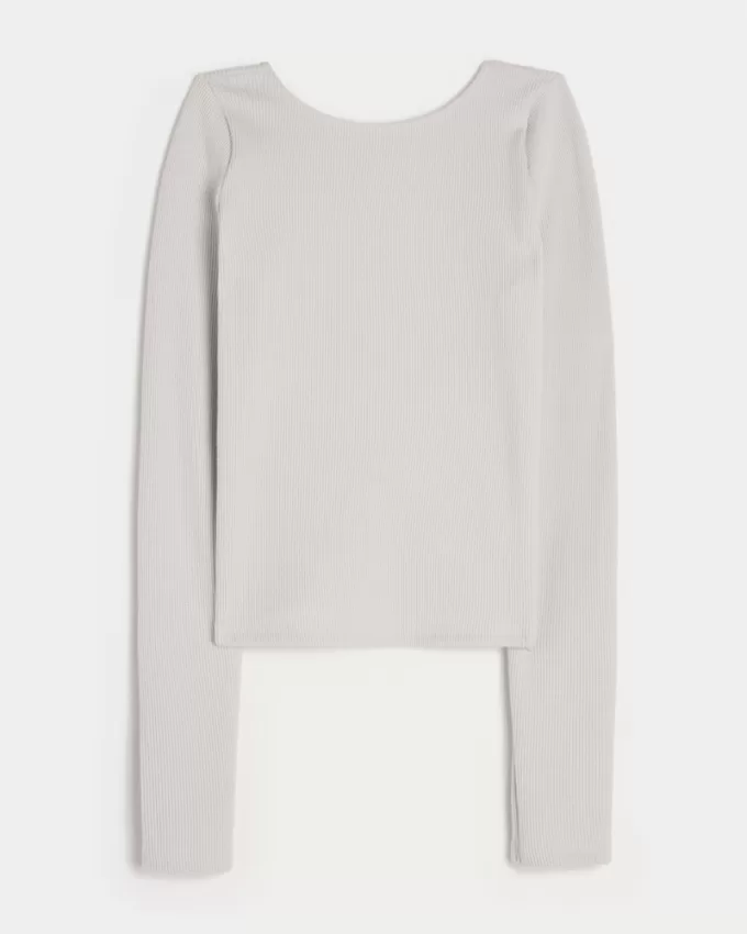 Gilly Hicks Cozy Waffle Boat-Neck Top,Gilly Hicks Cozy Waffle Boat-Neck Top Gilly Hicks Cozy Waffle Boat-Neck Top,Gilly Hicks Cozy Waffle Boat-Neck Top