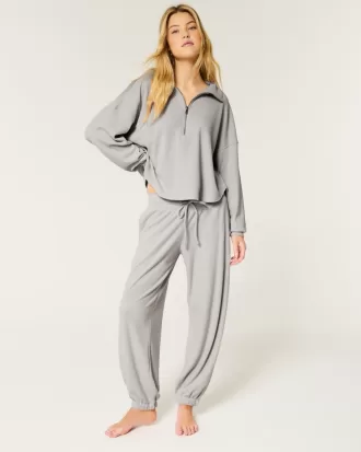 Gilly Hicks Cozy Waffle Joggers,Gilly Hicks Cozy Waffle Joggers