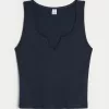 Gilly Hicks Cozy Waffle Notch-Neck Tank,Gilly Hicks Cozy Waffle Notch-Neck Tank Gilly Hicks Cozy Waffle Notch-Neck Tank,Gilly Hicks Cozy Waffle Notch-Neck Tank
