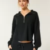 Gilly Hicks Cozy Waffle Quarter-Zip Top,Gilly Hicks Cozy Waffle Quarter-Zip Top Gilly Hicks Cozy Waffle Quarter-Zip Top,Gilly Hicks Cozy Waffle Quarter-Zip Top