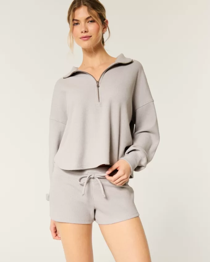 Gilly Hicks Cozy Waffle Shorts,Gilly Hicks Cozy Waffle Shorts Gilly Hicks Cozy Waffle Shorts,Gilly Hicks Cozy Waffle Shorts