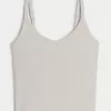 Gilly Hicks Jersey Rib Plunge Tank,Gilly Hicks Jersey Rib Plunge Tank