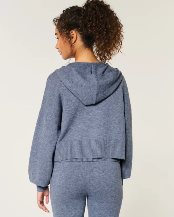 Gilly Hicks Relaxed Sweater-Knit Zip-Up Hoodie,Gilly Hicks Relaxed Sweater-Knit Zip-Up Hoodie Gilly Hicks Relaxed Sweater-Knit Zip-Up Hoodie,Gilly Hicks Relaxed Sweater-Knit Zip-Up Hoodie