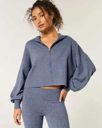 Gilly Hicks Relaxed Sweater-Knit Zip-Up Hoodie,Gilly Hicks Relaxed Sweater-Knit Zip-Up Hoodie Gilly Hicks Relaxed Sweater-Knit Zip-Up Hoodie,Gilly Hicks Relaxed Sweater-Knit Zip-Up Hoodie