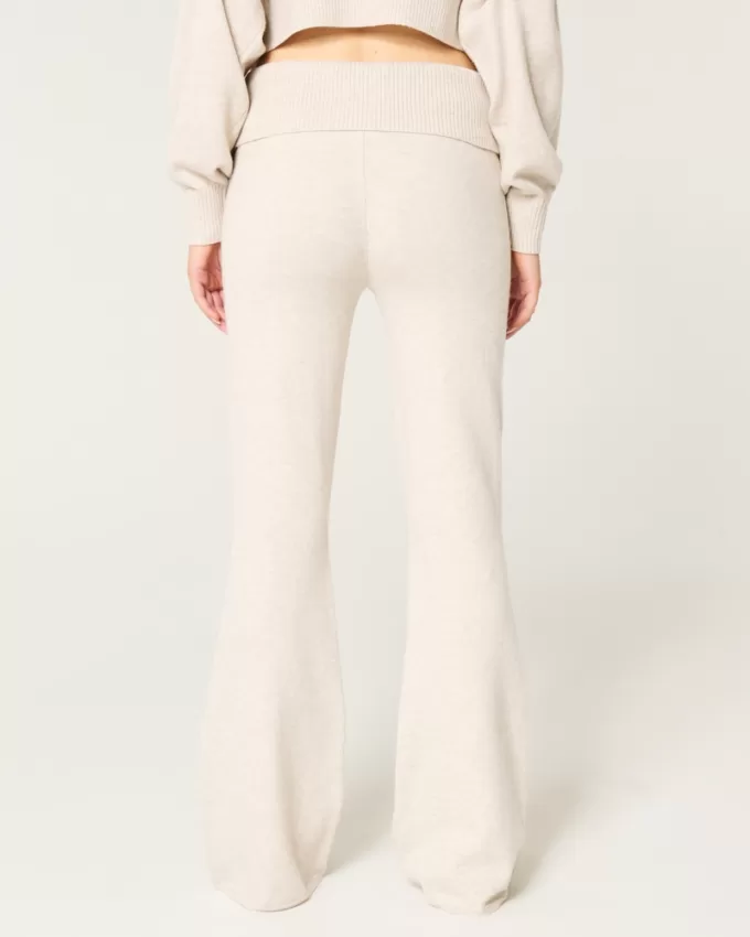 Gilly Hicks Sweater-Knit Foldover Waist Flare Pants,Gilly Hicks Sweater-Knit Foldover Waist Flare Pants Gilly Hicks Sweater-Knit Foldover Waist Flare Pants,Gilly Hicks Sweater-Knit Foldover Waist Flare Pants