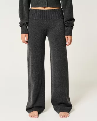Gilly Hicks Sweater-Knit Foldover Waist Straight Pants,Gilly Hicks Sweater-Knit Foldover Waist Straight Pants Gilly Hicks Sweater-Knit Foldover Waist Straight Pants,Gilly Hicks Sweater-Knit Foldover Waist Straight Pants