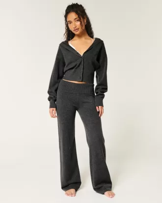 Gilly Hicks Sweater-Knit Foldover Waist Straight Pants,Gilly Hicks Sweater-Knit Foldover Waist Straight Pants Gilly Hicks Sweater-Knit Foldover Waist Straight Pants,Gilly Hicks Sweater-Knit Foldover Waist Straight Pants