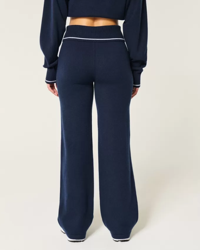 Gilly Hicks Sweater-Knit Foldover Waist Straight Pants,Gilly Hicks Sweater-Knit Foldover Waist Straight Pants Gilly Hicks Sweater-Knit Foldover Waist Straight Pants,Gilly Hicks Sweater-Knit Foldover Waist Straight Pants
