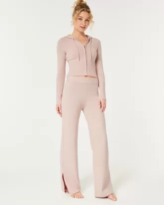 Gilly Hicks Sweater-Knit Pants,Gilly Hicks Sweater-Knit Pants