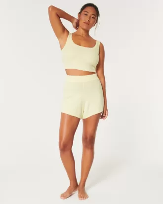 Gilly Hicks Sweater-Knit Shorts,Gilly Hicks Sweater-Knit Shorts Gilly Hicks Sweater-Knit Shorts,Gilly Hicks Sweater-Knit Shorts