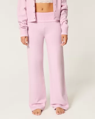 Gilly Hicks Sweater-Knit Straight Pants,Gilly Hicks Sweater-Knit Straight Pants Gilly Hicks Sweater-Knit Straight Pants,Gilly Hicks Sweater-Knit Straight Pants