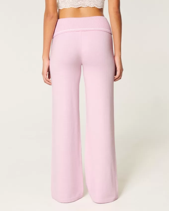 Gilly Hicks Sweater-Knit Straight Pants,Gilly Hicks Sweater-Knit Straight Pants Gilly Hicks Sweater-Knit Straight Pants,Gilly Hicks Sweater-Knit Straight Pants