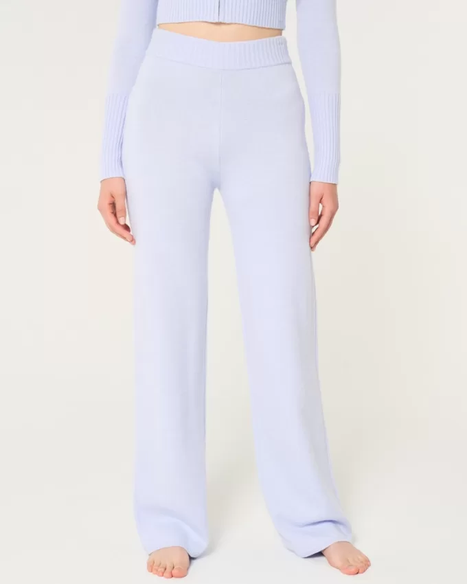 Gilly Hicks Sweater-Knit Straight Pants,Gilly Hicks Sweater-Knit Straight Pants Gilly Hicks Sweater-Knit Straight Pants,Gilly Hicks Sweater-Knit Straight Pants