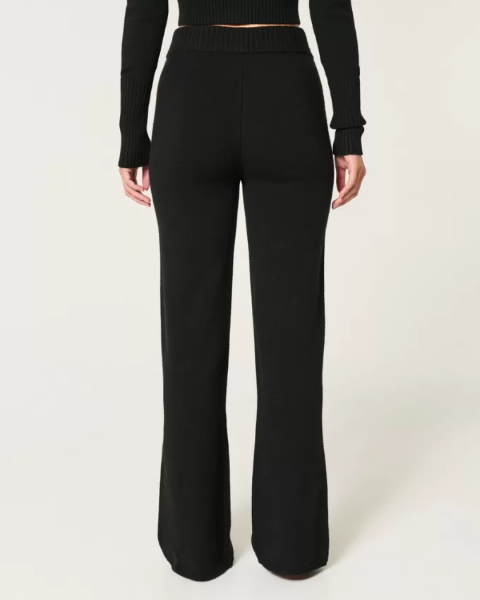 Gilly Hicks Sweater-Knit Straight Pants,Gilly Hicks Sweater-Knit Straight Pants Gilly Hicks Sweater-Knit Straight Pants,Gilly Hicks Sweater-Knit Straight Pants