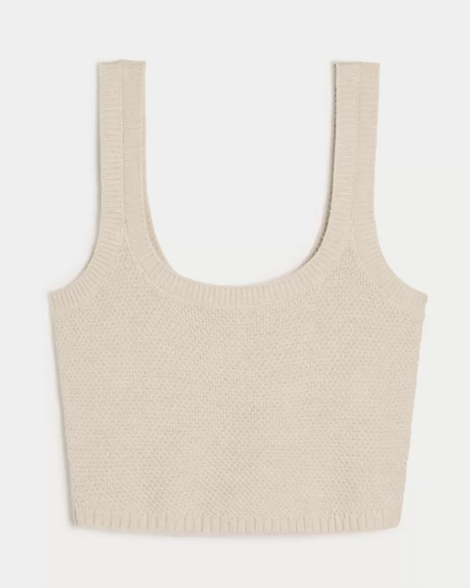 Gilly Hicks Sweater-Knit Tank,Gilly Hicks Sweater-Knit Tank