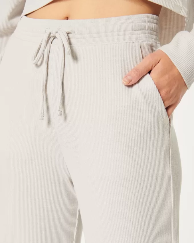 Gilly Hicks Waffle Wide-Leg Pants,Gilly Hicks Waffle Wide-Leg Pants Gilly Hicks Waffle Wide-Leg Pants,Gilly Hicks Waffle Wide-Leg Pants