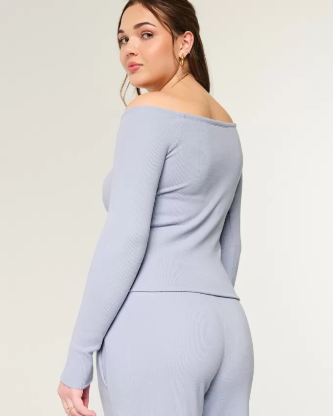 Gilly Hicks Wide V-Neck Top,Gilly Hicks Wide V-Neck Top