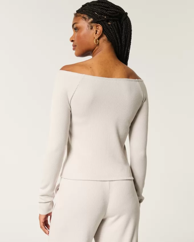 Gilly Hicks Wide V-Neck Top,Gilly Hicks Wide V-Neck Top