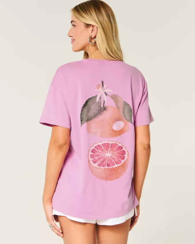 Grapefruit Graphic Tee,Grapefruit Graphic Tee Grapefruit Graphic Tee,Grapefruit Graphic Tee