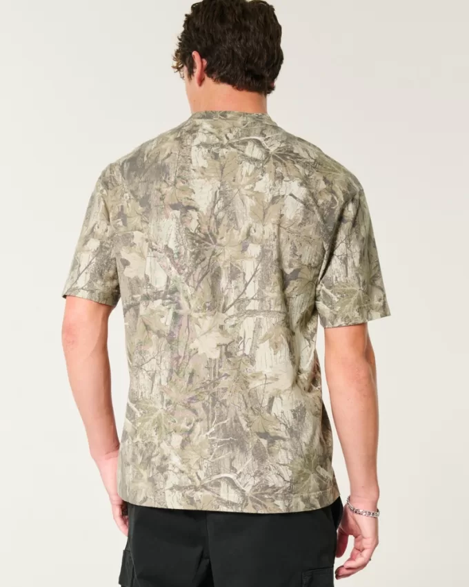 Heavyweight Boxy Camo Pattern T-Shirt,Heavyweight Boxy Camo Pattern T-Shirt Heavyweight Boxy Camo Pattern T-Shirt,Heavyweight Boxy Camo Pattern T-Shirt