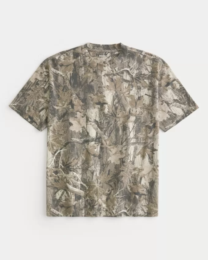 Heavyweight Boxy Camo Pattern T-Shirt,Heavyweight Boxy Camo Pattern T-Shirt Heavyweight Boxy Camo Pattern T-Shirt,Heavyweight Boxy Camo Pattern T-Shirt