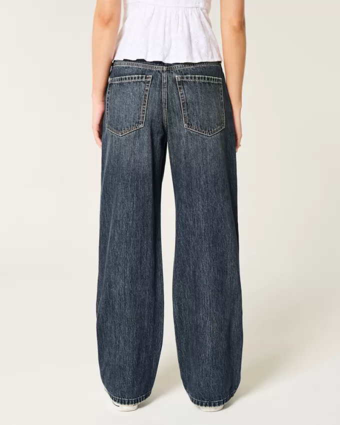 High-Rise Dark Wash Baggy Jeans,High-Rise Dark Wash Baggy Jeans High-Rise Dark Wash Baggy Jeans,High-Rise Dark Wash Baggy Jeans