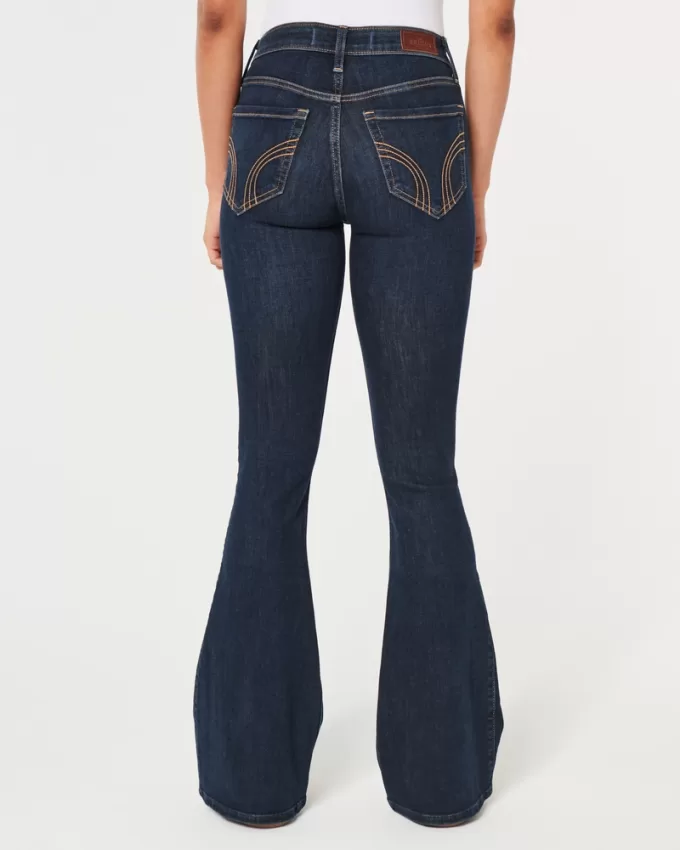 High-Rise Dark Wash Flare Jeans,High-Rise Dark Wash Flare Jeans High-Rise Dark Wash Flare Jeans,High-Rise Dark Wash Flare Jeans