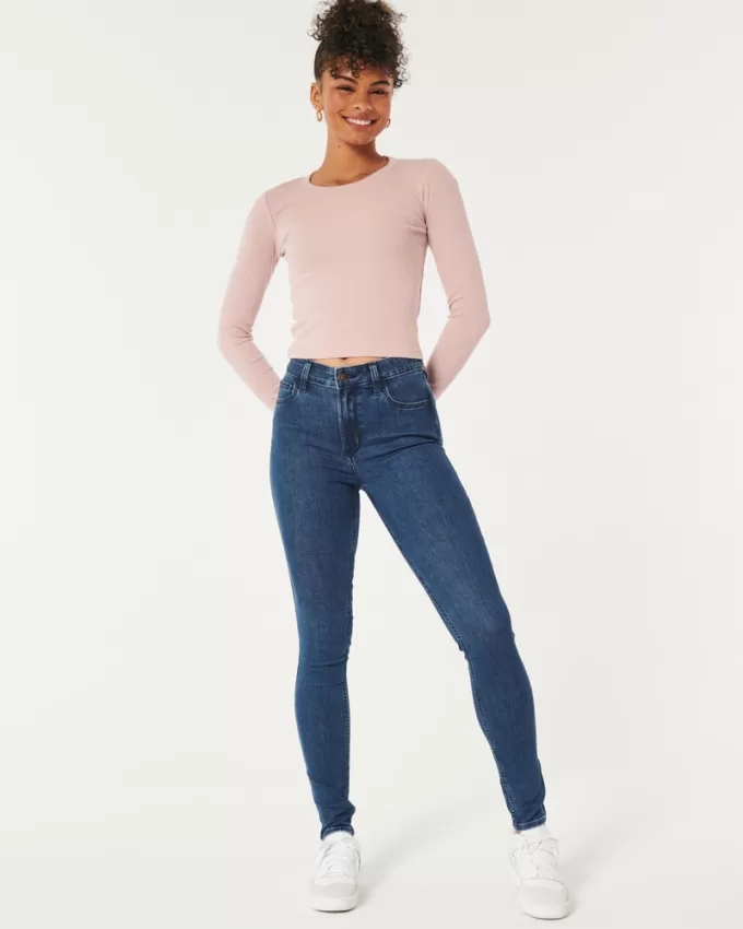 High-Rise Dark Wash Super Skinny Jeans,High-Rise Dark Wash Super Skinny Jeans High-Rise Dark Wash Super Skinny Jeans,High-Rise Dark Wash Super Skinny Jeans