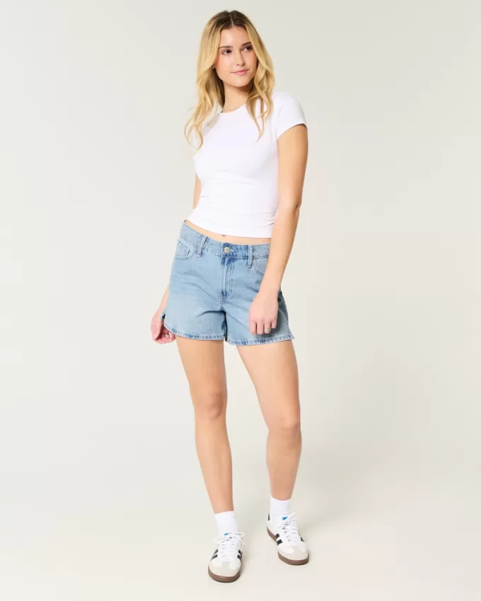 High-Rise Light Wash Relaxed Denim Shorts 5″,High-Rise Light Wash Relaxed Denim Shorts 5″ High-Rise Light Wash Relaxed Denim Shorts 5″,High-Rise Light Wash Relaxed Denim Shorts 5″