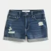High-Rise Ripped Dark Wash Denim Shortie Shorts,High-Rise Ripped Dark Wash Denim Shortie Shorts High-Rise Ripped Dark Wash Denim Shortie Shorts,High-Rise Ripped Dark Wash Denim Shortie Shorts