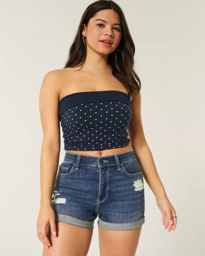 High-Rise Ripped Dark Wash Denim Shortie Shorts,High-Rise Ripped Dark Wash Denim Shortie Shorts High-Rise Ripped Dark Wash Denim Shortie Shorts,High-Rise Ripped Dark Wash Denim Shortie Shorts