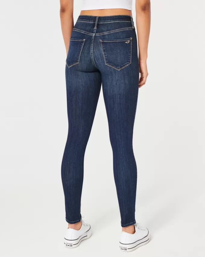 High-Rise Ripped Dark Wash Jean Leggings,High-Rise Ripped Dark Wash Jean Leggings High-Rise Ripped Dark Wash Jean Leggings,High-Rise Ripped Dark Wash Jean Leggings