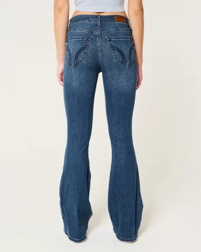 High-Rise Ripped Medium Wash Flare Jeans,High-Rise Ripped Medium Wash Flare Jeans High-Rise Ripped Medium Wash Flare Jeans,High-Rise Ripped Medium Wash Flare Jeans