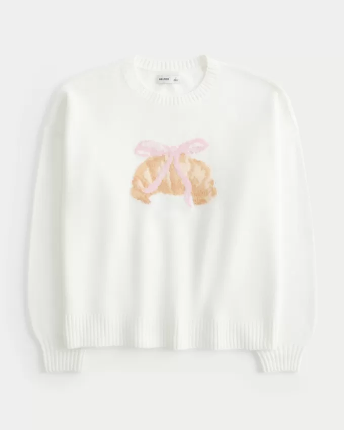 Hollister Comfy Cloud Croissant Graphic Crew Sweater,Hollister Comfy Cloud Croissant Graphic Crew Sweater Hollister Comfy Cloud Croissant Graphic Crew Sweater,Hollister Comfy Cloud Croissant Graphic Crew Sweater