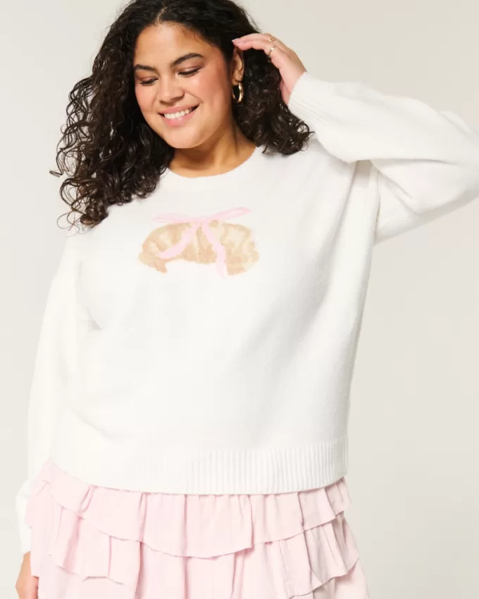 Hollister Comfy Cloud Croissant Graphic Crew Sweater,Hollister Comfy Cloud Croissant Graphic Crew Sweater Hollister Comfy Cloud Croissant Graphic Crew Sweater,Hollister Comfy Cloud Croissant Graphic Crew Sweater