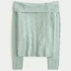Hollister Comfy Cloud Stitchy Off-the-Shoulder Sweater,Hollister Comfy Cloud Stitchy Off-the-Shoulder Sweater