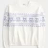 Hollister Comfy Cloud Teddy Bear Graphic Crew Sweater,Hollister Comfy Cloud Teddy Bear Graphic Crew Sweater