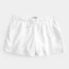 Hollister Ella Linen-Blend Pull-On Shorts,Hollister Ella Linen-Blend Pull-On Shorts