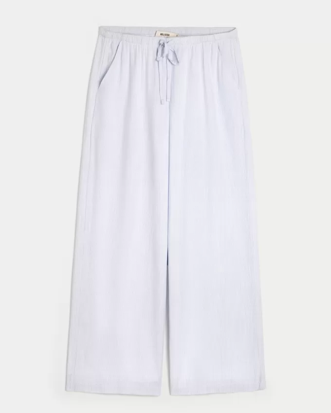 Hollister Ella Pull-On Wide-Leg Pants,Hollister Ella Pull-On Wide-Leg Pants Hollister Ella Pull-On Wide-Leg Pants,Hollister Ella Pull-On Wide-Leg Pants
