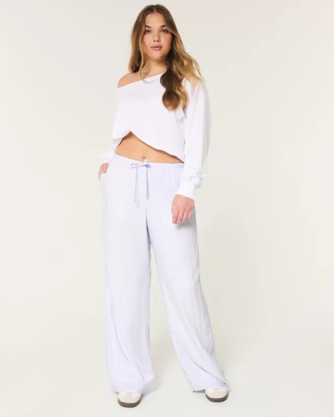 Hollister Ella Pull-On Wide-Leg Pants,Hollister Ella Pull-On Wide-Leg Pants Hollister Ella Pull-On Wide-Leg Pants,Hollister Ella Pull-On Wide-Leg Pants