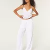 Hollister Ella Pull-On Wide-Leg Pants,Hollister Ella Pull-On Wide-Leg Pants Hollister Ella Pull-On Wide-Leg Pants,Hollister Ella Pull-On Wide-Leg Pants