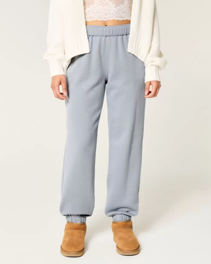 Hollister Feel Good Fleece Dad Joggers,Hollister Feel Good Fleece Dad Joggers Hollister Feel Good Fleece Dad Joggers,Hollister Feel Good Fleece Dad Joggers