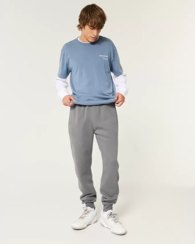 Hollister Feel Good Fleece Joggers,Hollister Feel Good Fleece Joggers Hollister Feel Good Fleece Joggers,Hollister Feel Good Fleece Joggers