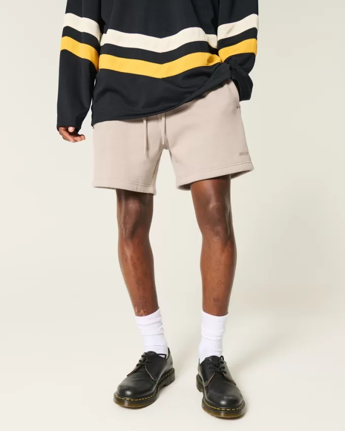 Hollister Feel Good Fleece Mid-Thigh Loose Shorts,Hollister Feel Good Fleece Mid-Thigh Loose Shorts Hollister Feel Good Fleece Mid-Thigh Loose Shorts,Hollister Feel Good Fleece Mid-Thigh Loose Shorts