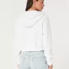 Hollister Feel Good Fleece Mini Zip-Up Hoodie,Hollister Feel Good Fleece Mini Zip-Up Hoodie