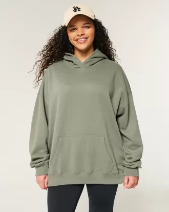 Hollister Feel Good Fleece Oversized Hoodie,Hollister Feel Good Fleece Oversized Hoodie