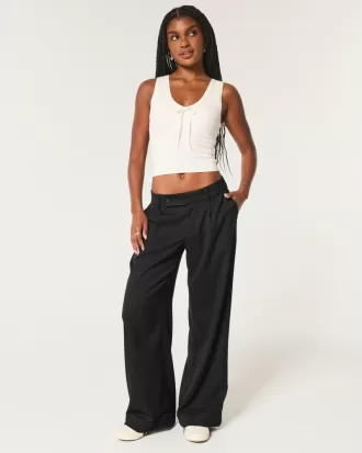 Hollister Livvy Low-Rise Wide-Leg Pants,Hollister Livvy Low-Rise Wide-Leg Pants