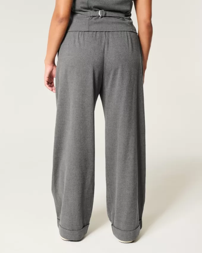 Hollister Livvy Low-Rise Wide-Leg Pants,Hollister Livvy Low-Rise Wide-Leg Pants Hollister Livvy Low-Rise Wide-Leg Pants,Hollister Livvy Low-Rise Wide-Leg Pants
