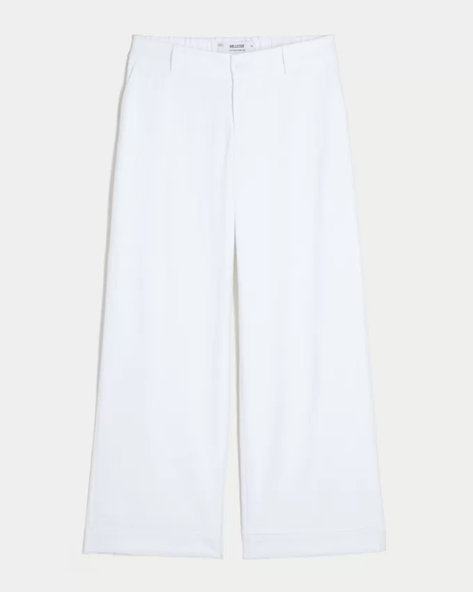 Hollister Livvy Low-Rise Wide-Leg Pants,Hollister Livvy Low-Rise Wide-Leg Pants